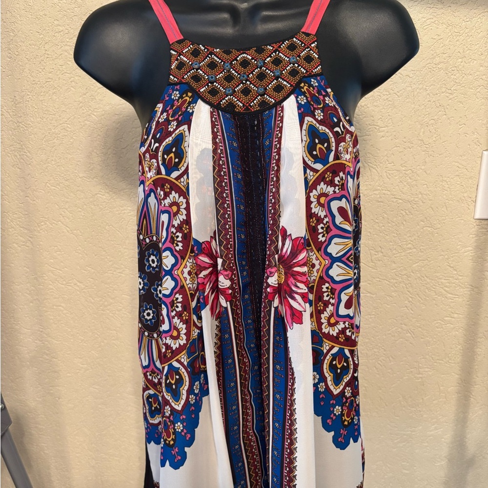 One September Multicolor Sleeveless Top